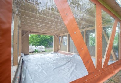 Carportplane transparent mit Ösen uns Fenster Carportplane transparent mit Ösen uns Fenster