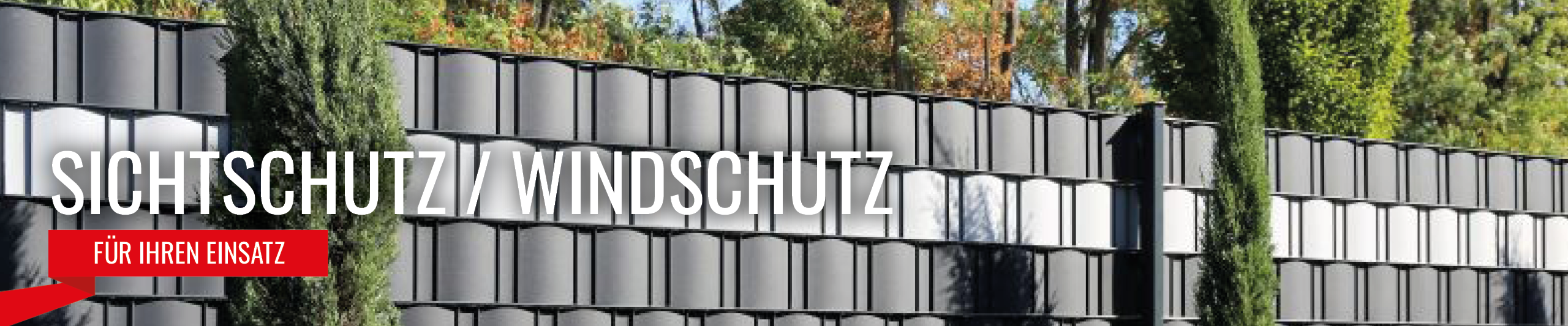Sichtschutz, Windschutz