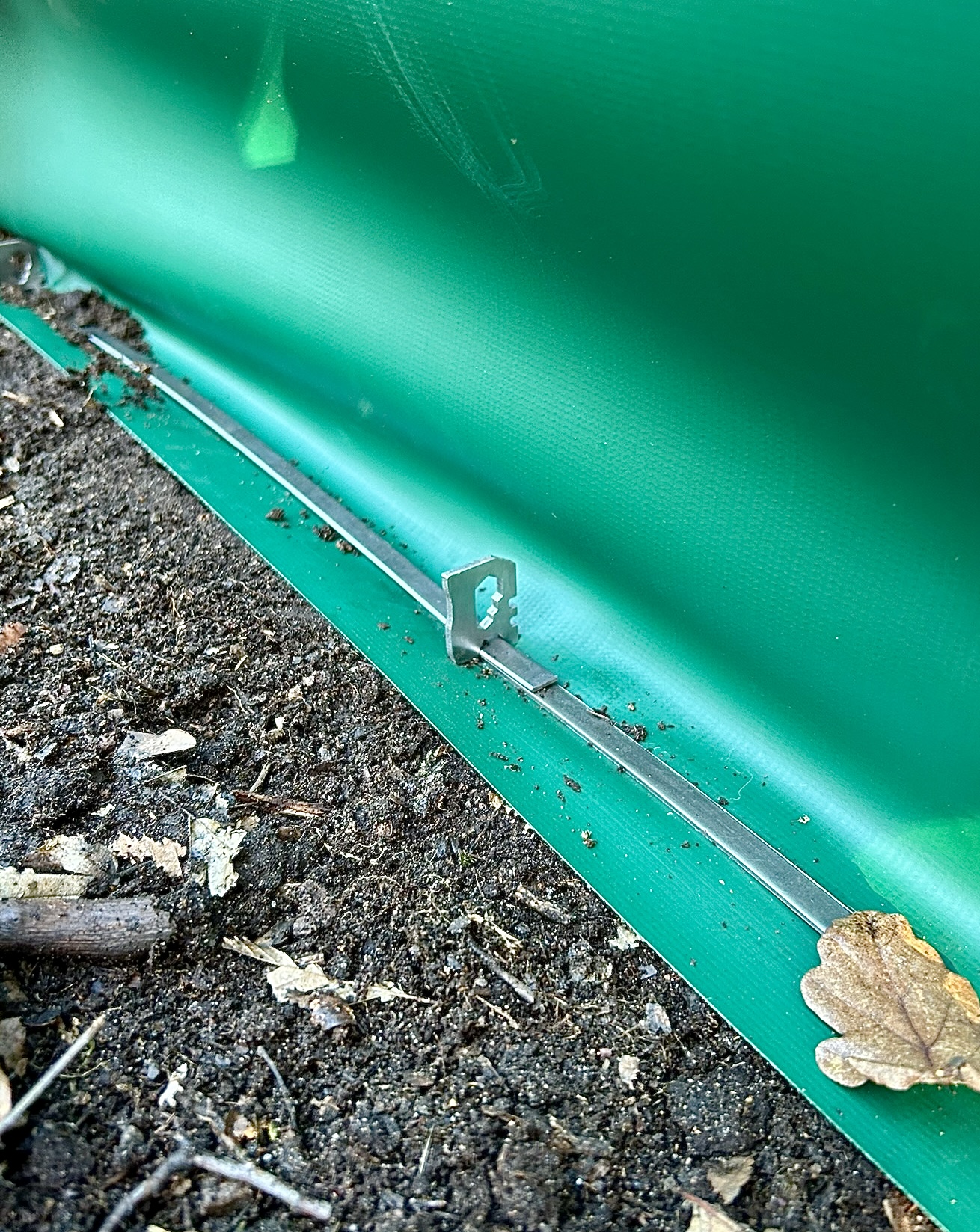 Bodenabschlusssystem für Reptilien- & Amphibienschutzzäune