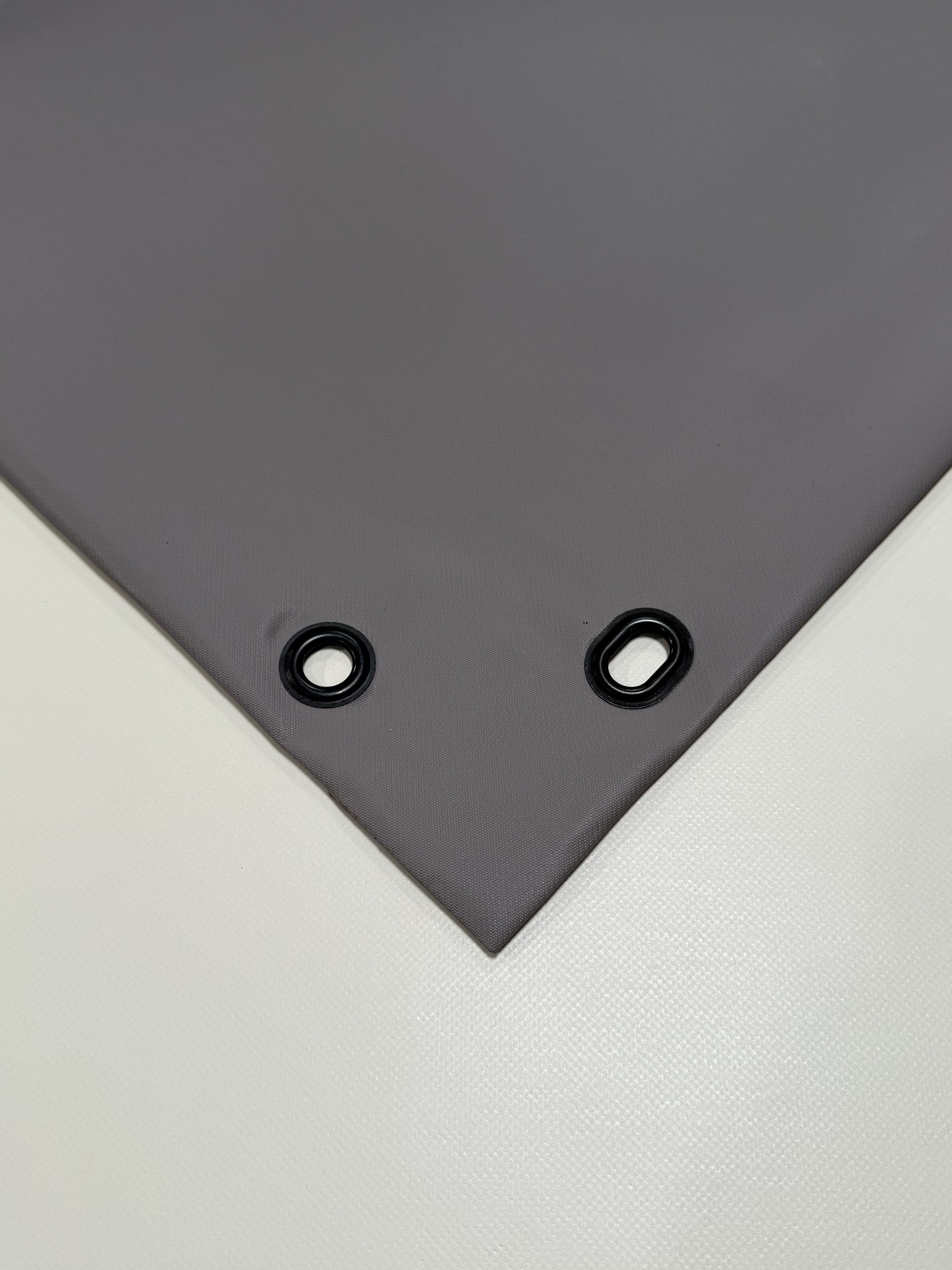 Abdeckplane PVC matt mit Canvas-Maserung mit Tür und Fenster 