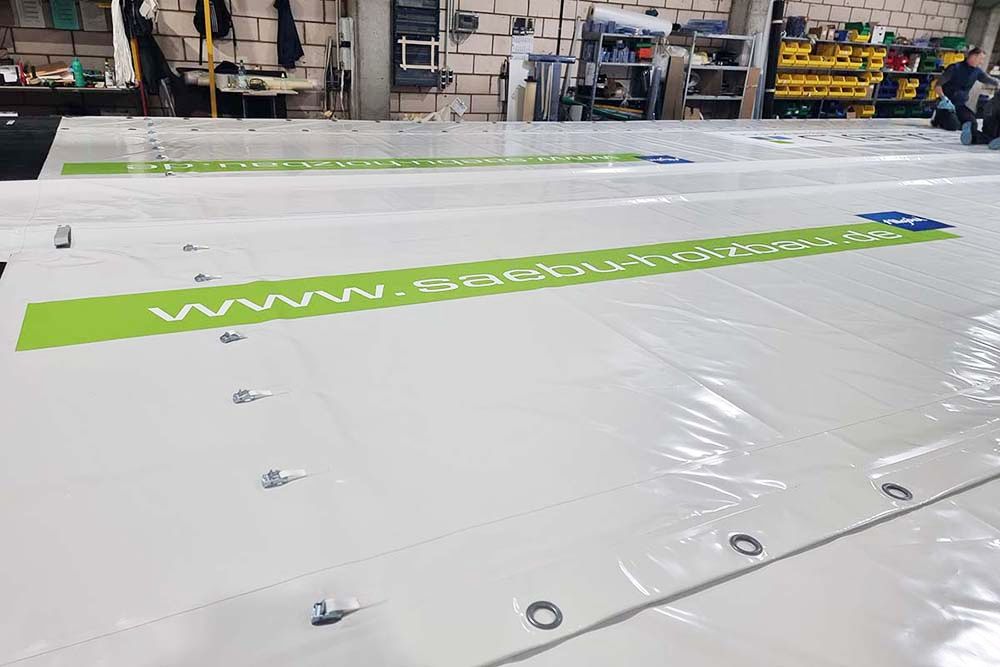Individuelle PVC Plane nach Maß